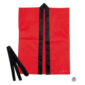 法被 子供 不織布 ハッピ 袖なし (帯付) ...の詳細画像3