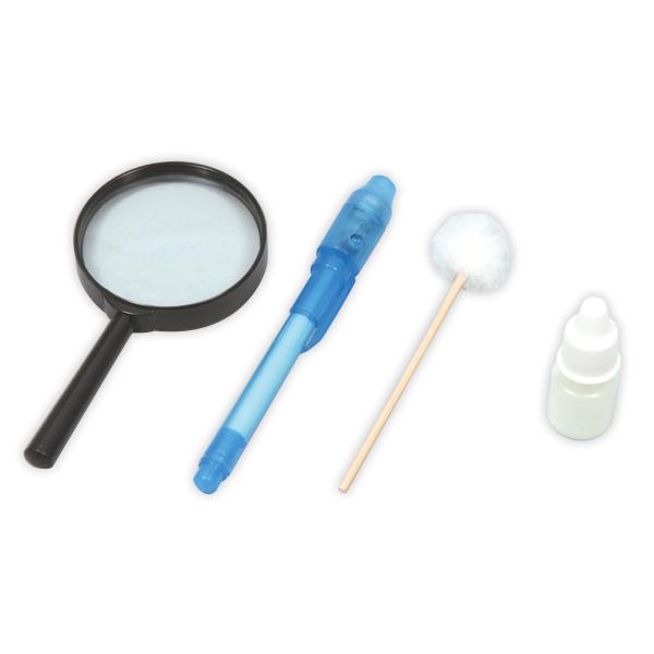 これで君も捜査官 指紋採取キット 055816 学校教材 警察 捜査 探偵