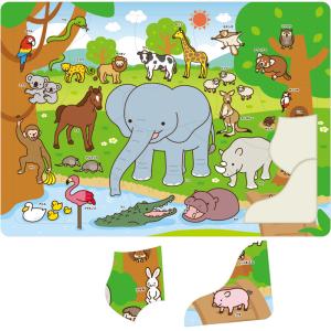 どうぶつ パズル 20ピース 幼児用おもちゃの買取情報