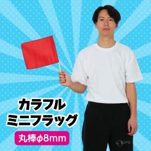 カラフル ミニフラッグ 旗 体育祭グッズ 運動...の詳細画像1
