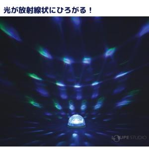 クリスタルドームランプ LEDライト インテリ...の詳細画像2