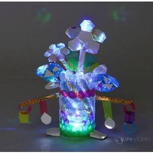 クリスタルドームランプ LEDライト インテリ...の詳細画像3