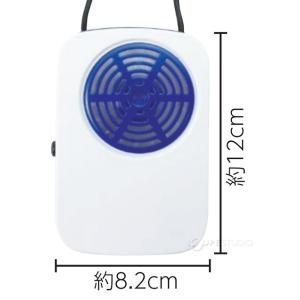 扇風機 首かけ ハンズフリーポータブル扇風機 ...の詳細画像5