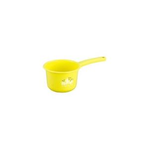 風呂 手桶 くまくま子供手桶 イエロー 手おけ 湯おけ 洗面器 お風呂グッズ 白クマ キャラクター 子供 子ども 取っ手付き 水遊び プール
