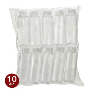 透明プラスチックボトルΦ40×120mm 10本...の商品画像