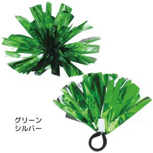 ポンポン チア 赤 メッキテープ ゴールド ハ...の詳細画像4