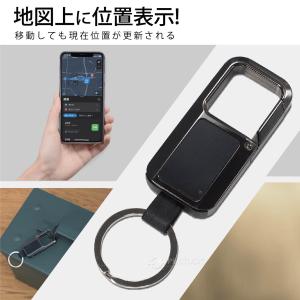 カラビナ型サーチタグ|Apple認証 iPho...の詳細画像1