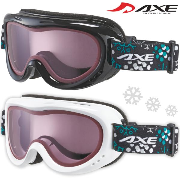 ゴーグル 眼鏡対応 曇り止め ダブルレンズ レディース 子供用 ジュニア スキー スノーボード AX...