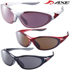 スポーツサングラス UVカット AS-375 ACTIVE STYLE メンズ レディース ゴルフ ドライブ 釣り 紫外線カット99.9％ AXE ア