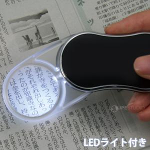 ルーペ LEDライト付き 携帯 スイングルーペ...の詳細画像2
