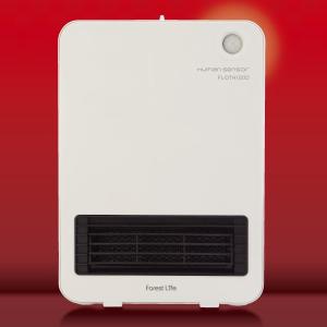セラミックファンヒーター 1200W メカ式人感 ファンヒーター センサー付き 暖房 電気 足元ヒーター オフィス 小型ヒーター 足元暖房