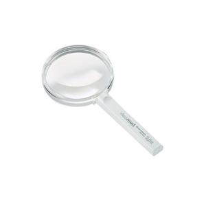 ルーペ 虫眼鏡 読書用ルーペ 2.25倍 80mm ホワイトルーペ visomed 261480 エ...