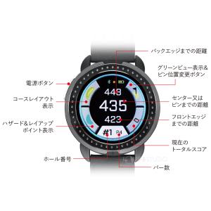 GPSゴルフナビ イオン エリート ウォッチタ...の詳細画像5