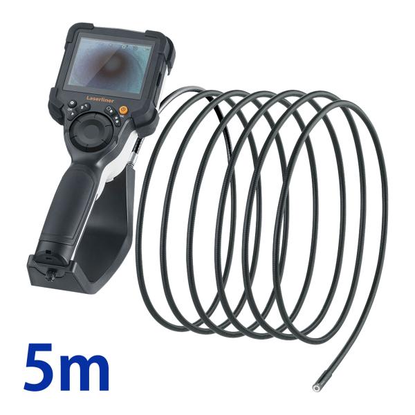 工業用内視鏡 ビデオインスペクター XXL 直径7.9mm 長さ5m 防水 耐油 カメラ ファイバー...