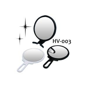 卓上ミラー 卓上ミラー ホワイト スタンドミラー 卓上 & ハンドミラー HV-003 ハイパービュー ホワイト/ブラック 堀内鏡工業