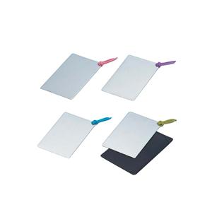 ステンレス カードミラー 角型 安心・安全 割れない 鏡 ミラー SC-01 堀内鏡工業