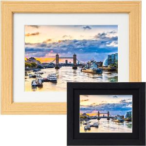 額縁 おしゃれ 木製 2Lサイズ コスモス ナチュラル アンティーク ケンコー Kenkoフォトフレーム おしゃれ 写真立て 壁掛け インテリア プレ