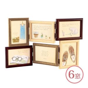 デコレーション 6 ウォール＆スタンド フォトフレーム バニラミックス