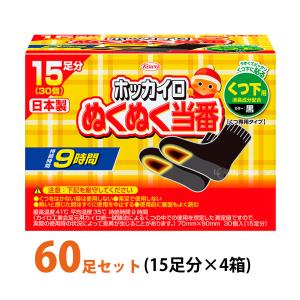 カイロ 貼る 足用 ホッカイロ ぬくぬく当番 ...の詳細画像1