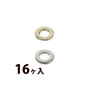 ワッシャー メガネ 眼鏡 めがね 金属ワッシャ 2.8×0.3×1.45 16個入