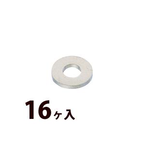 ワッシャー メガネ 眼鏡 めがね 金属ワッシャW 3.5×0.5×1.5 16個入