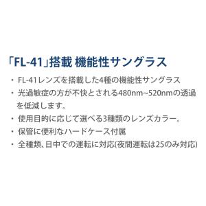 サングラス FL-41 アクニス マットブラウ...の詳細画像3