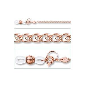 メガネチェーン ピンクゴールドチェーン PG-153 パール 眼鏡チェーン パーツ レディース かわいい ギフト プレゼント