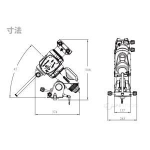 天体望遠鏡 自動導入 EQ6R赤道儀 ハンドコ...の詳細画像4