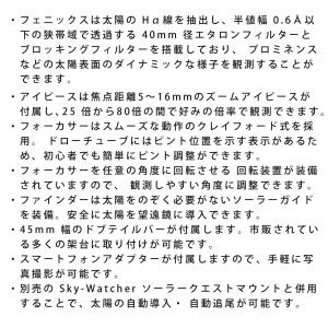 Hα太陽望遠鏡 鏡筒 モード切替タイプ 上級者...の詳細画像4