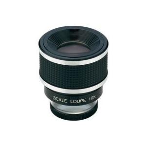 虫眼鏡 スケールルーペ SL-10A 10倍 28mm 測量,検査用 高倍率ルーペ 池田レンズ
