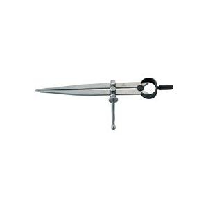 鋼製コンパス スプリング付 A 15cm 73059 文房具 コンパス 工事用 工具 シンワ測定