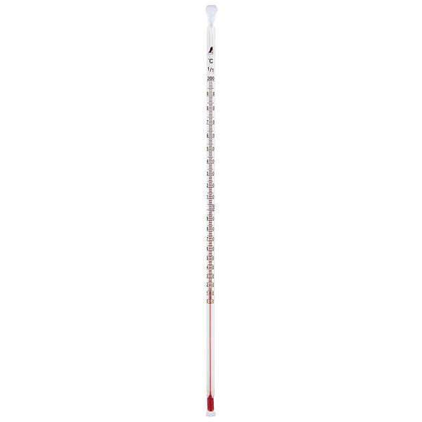 温度計 料理 おしゃれ アナログ 室内 室外 棒状温度計 H-2F 0〜200℃ 30cm フッ素樹...