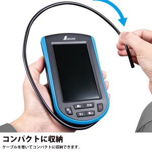 内視鏡カメラ 工業用 ファイバースコープ モニ...の詳細画像3