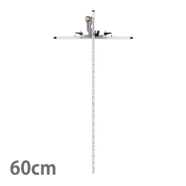 丸ノコガイド定規たためるTスライドスリムシフト60cmロング突き当て 測定機器 測定工具 側量用品 ...