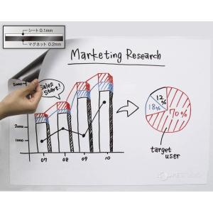 ホワイトシート マグネット ホワートボード 大...の詳細画像5