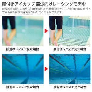 度付き ゴーグル 水泳 曇り止め スイムゴーグ...の詳細画像3