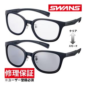 SWANS] スポーツサングラス WARRIOR-VII 0066 MBK:調光クリアto