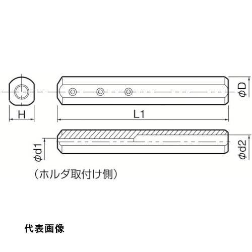 工具ターニングホルダー 京セラ ボーリングバー用スリーブ SH [SH0616-100] SH061...