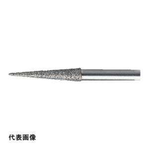 TRUSCO トラスコ中山 ダイヤモンドバー Φ1.8X刃長10X軸1.6 #140 [T1-101M] T1101M 販売単位：1｜loupe