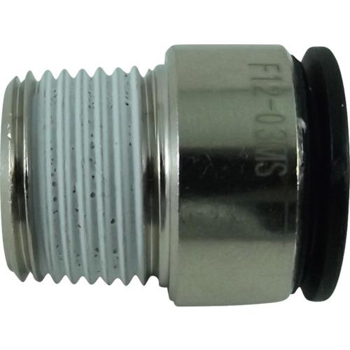 チヨダ チューブ継手 ファイブ六角穴付メイルコネクター 12mm・R3/8 [F12-03MS] F...