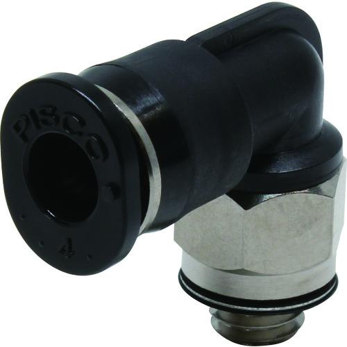 ピスコ チューブフィッティング ミニエルボチューブ4ネジM5X08色M [PL4-M5M] PL4M...