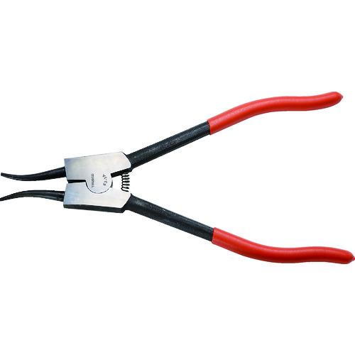 TRUSCO トラスコ中山 スナップリングプライヤー 軸用 Φ3.0 直爪63型 [63-3A] 6...