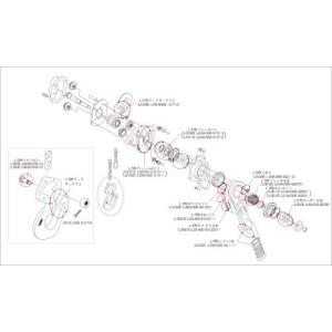 キトー キトーレバーブロックL5形 LB008・LB010・LB016・LB025用部品 カムガイド [L5BA008-92031] L5BA00892031 販売単位：1｜loupe