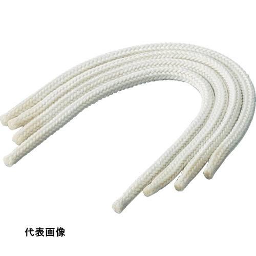 アラミド繊維 TRUSCO トラスコ中山 【売切廃番】難燃ロープ 線径6mmX0.9m 4本入 [T...