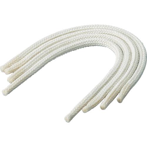 アラミド繊維 TRUSCO トラスコ中山 【売切廃番】難燃ロープ 線径6mmX0.3m 4本入 [T...