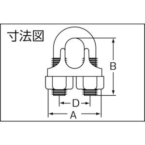TRUSCO トラスコ中山 ワイヤークリップ ...の詳細画像2