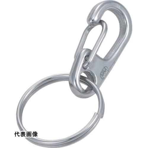 TRUSCO トラスコ中山 ミニクリップ 二重リング付き ステンレス製 #1 2個入 [TMPW-1...