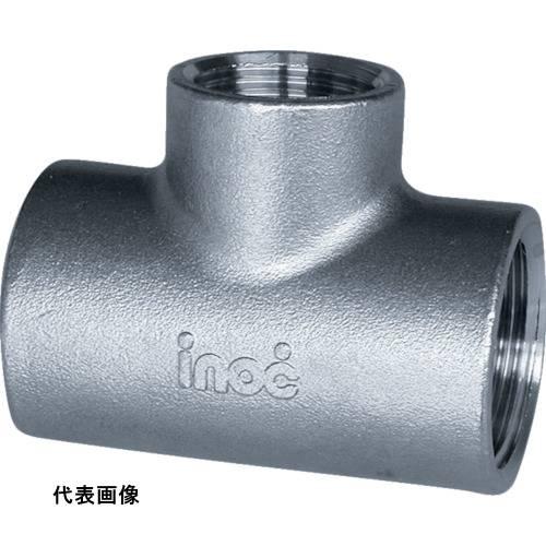 ステンレス製 inoc ねじ込み管継手 径違いチーズ SUS304 RT 20A×10A [304R...