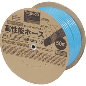 TRUSCO トラスコ中山 高性能ホース 15X20mm 50mドラム巻 [GHO-50] GHO50 販売単位：1 送料無料｜loupe