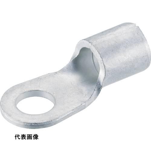 TRUSCO トラスコ中山 裸圧着端子 丸形(3個入) スタッド径Φ8.4 全長39.0mm [T-...